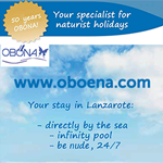 Obona Oboena Germany naturist nudist holidays Spain Lanzarote Croatia