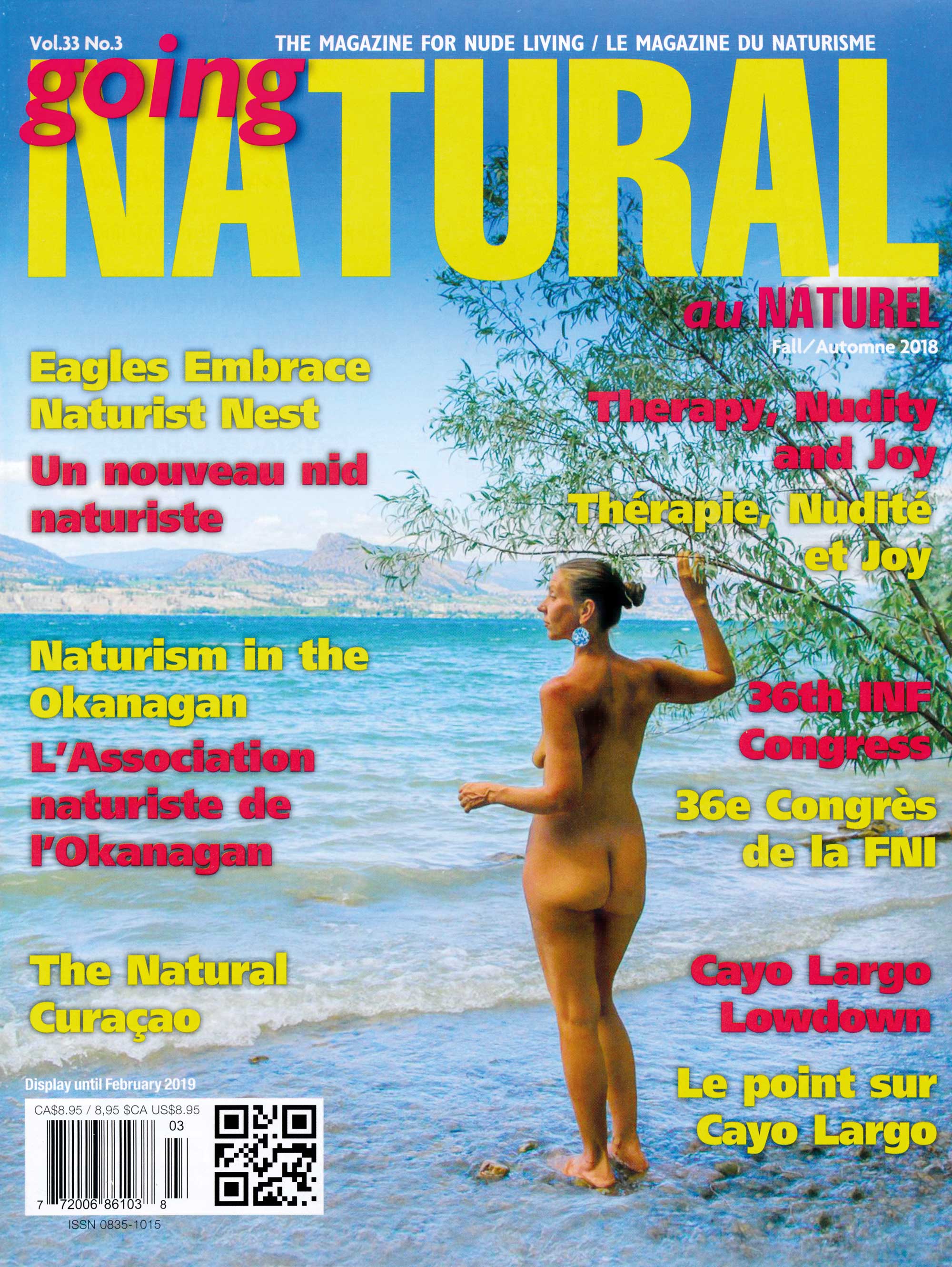 Going-Natural-Fall-2018 Canadian Naturist Magazine. 