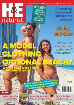 H&E July 2021 naturist nudist magazine health efficiency