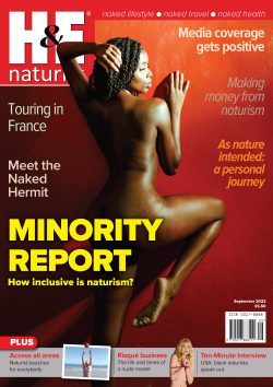 H&E September 2022 naturist nudist magazine health efficiency