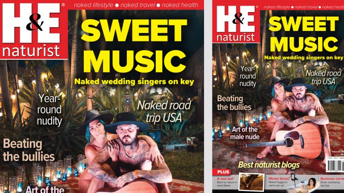 H&E February 2023 naturist nudist magazine health efficiency