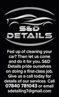 car valeting S&D details ad