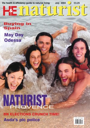 H&E naturist (Health & Efficiency) July 2004