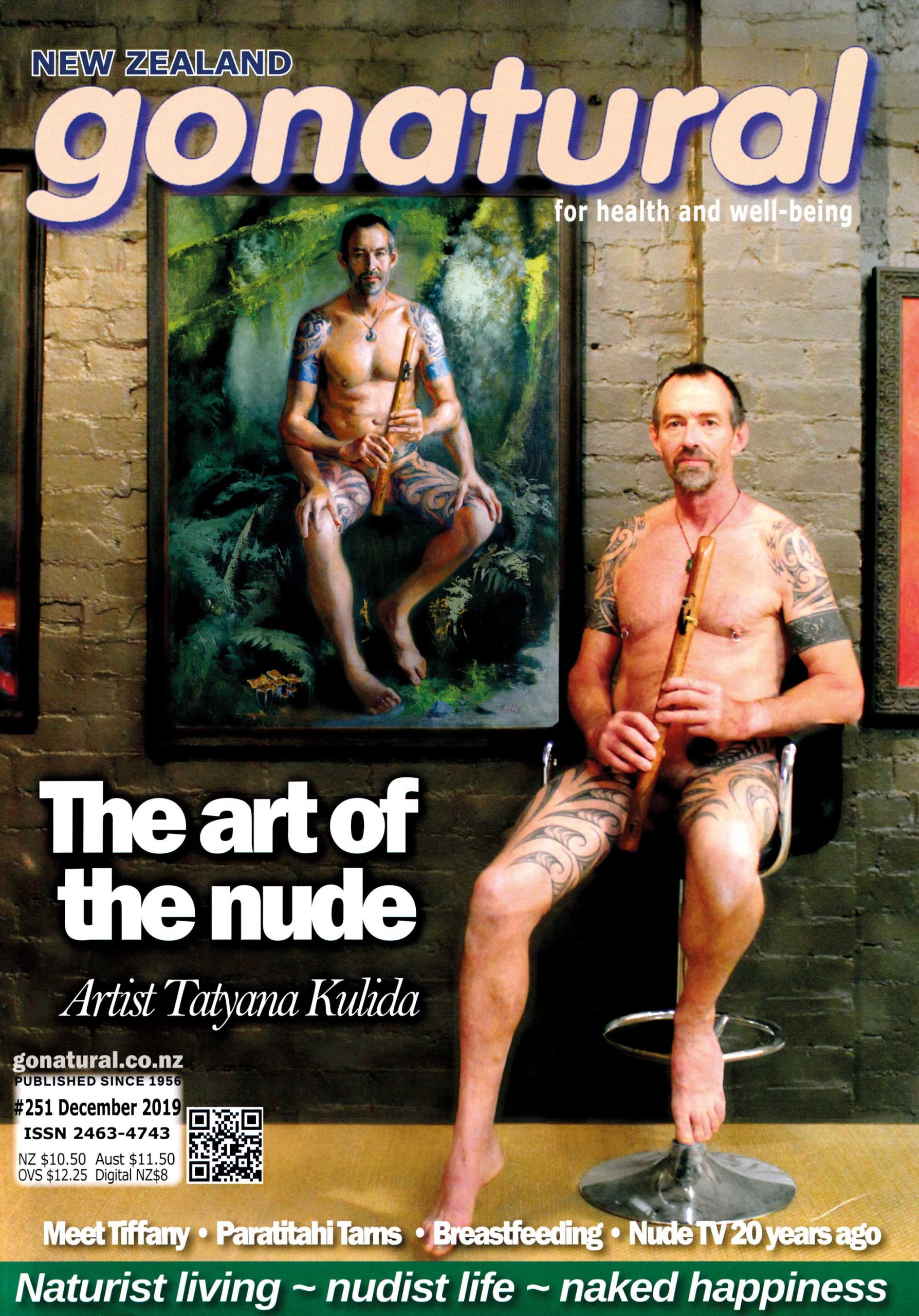 gonatural 251 - New Zealand naturist magazine - H&E naturist